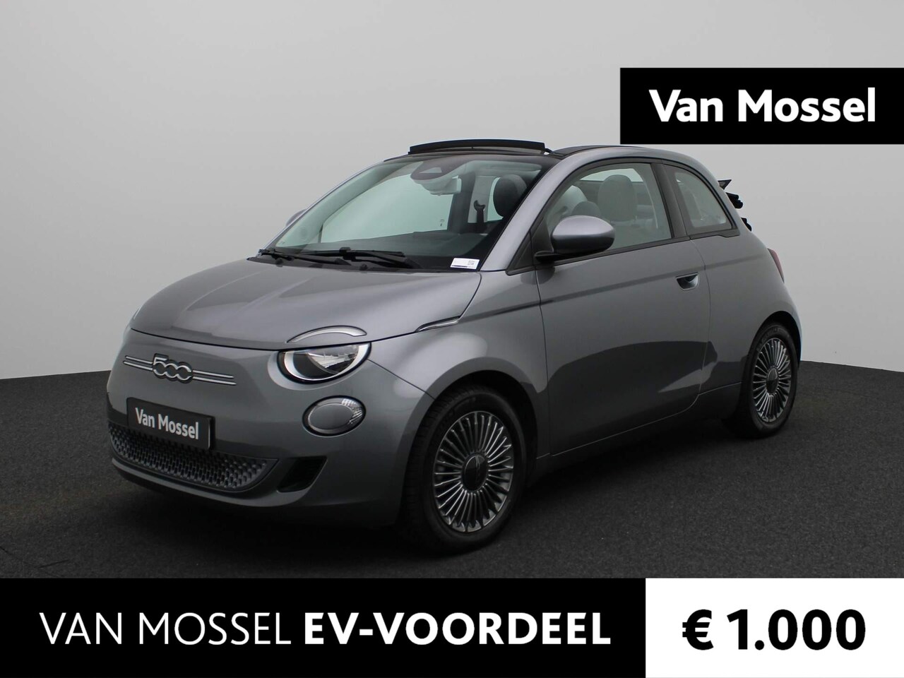 Fiat 500 C - 500e Icon 42 kWh | ECC | Navi | LMV | PDC | - AutoWereld.nl