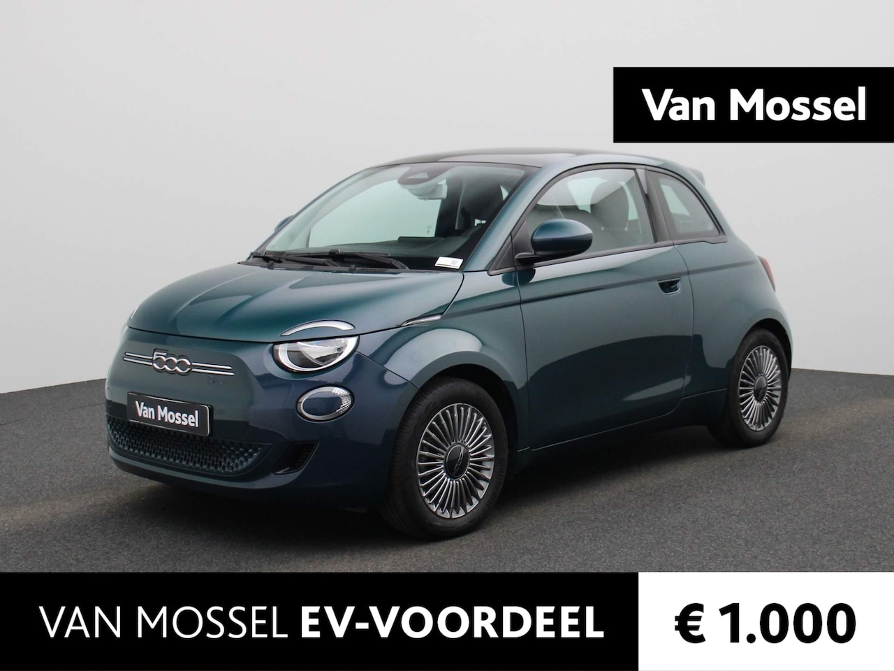 Fiat 500e - Icon 42 kWh | Navi | ECC | Cam | LMV | - AutoWereld.nl