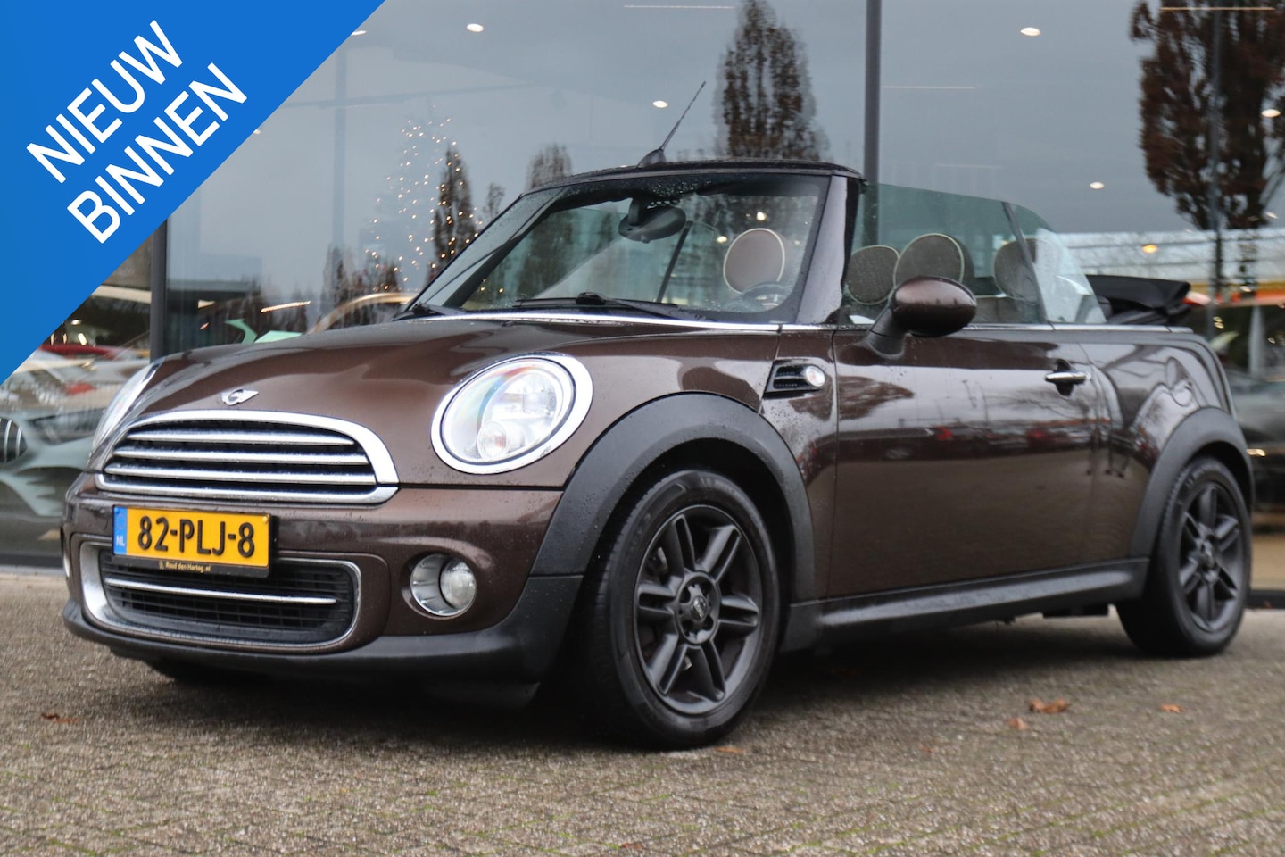 MINI Cabrio - MINI 1.6 COOPER CHILI | LEDER | PDC | AIRCO | BLUETOOTH | ORIG. NL - AutoWereld.nl