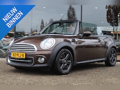 MINI Cabrio - 1.6 COOPER CHILI | LEDER | PDC | AIRCO | BLUETOOTH | ORIG. NL