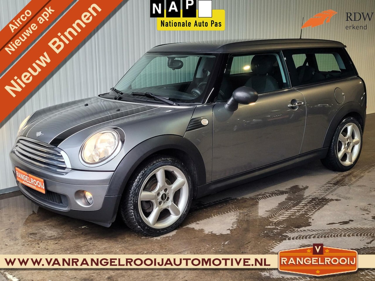 MINI Clubman - 1.4 One Anniversary MK II 1.4 One Anniversary MK II, clima, cruise, nap - AutoWereld.nl