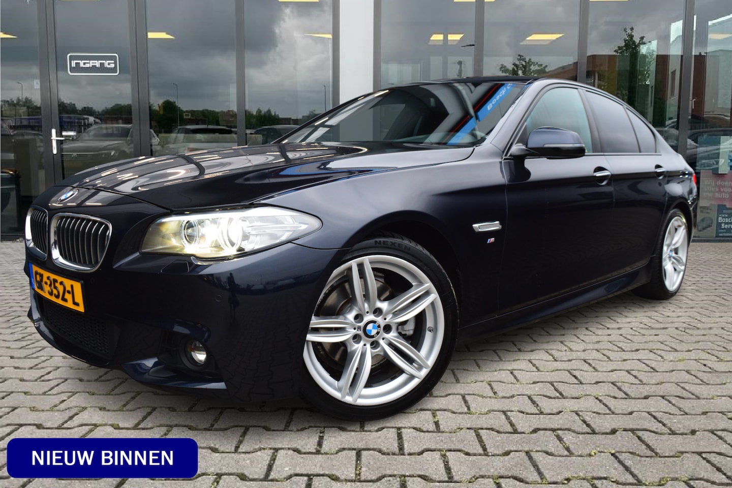 BMW 5-serie - 520i M-Sport | Trekhaak | Leder | 18 Inch | - AutoWereld.nl