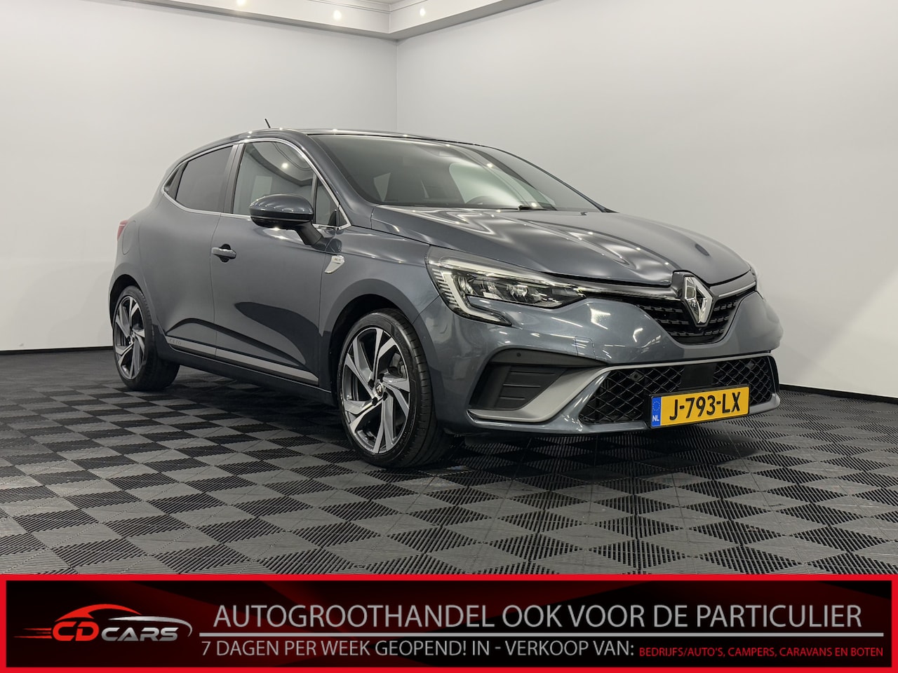 Renault Clio - 1.3 TCe R.S. Line Half leder, 360 Camera, Navi, Clima, Keyless start, Cruise control, Virt - AutoWereld.nl