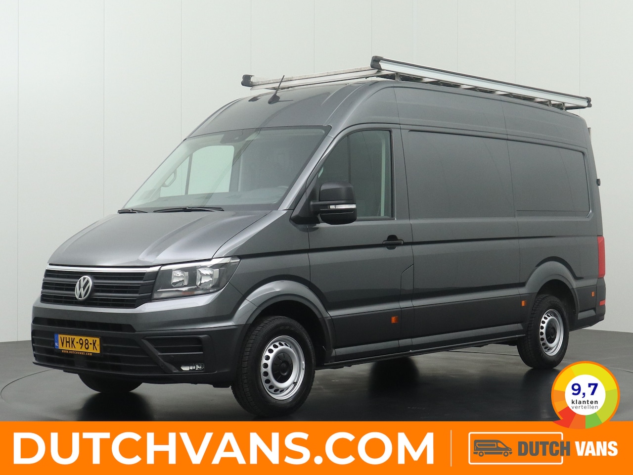 Volkswagen Crafter - 2.0TDI L3H3 Highline | Imperiaal | Trekhaak | Navigatie | Camera | Airco | Cruise | Betimm - AutoWereld.nl