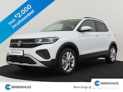 Volkswagen T-Cross - 1.0 TSI 95 5MT Life Edition | 'App-Connect' draadloze smartphone integratie | Achterlichte