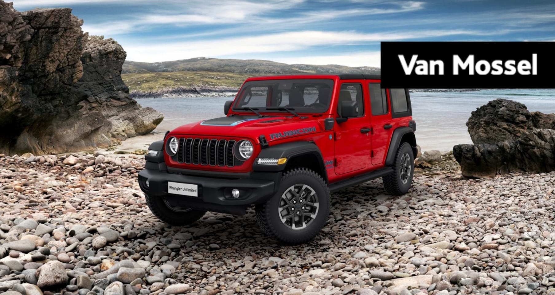 Jeep Wrangler Unlimited - 4xe 380 Rubicon | Off-Road + | Camera Voor + Achter | Lederen Bekleding | Apple Carplay & - AutoWereld.nl