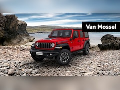 Jeep Wrangler Unlimited - 4xe 380 Rubicon | Off-Road + | Camera Voor + Achter | Lederen Bekleding | Apple Carplay &