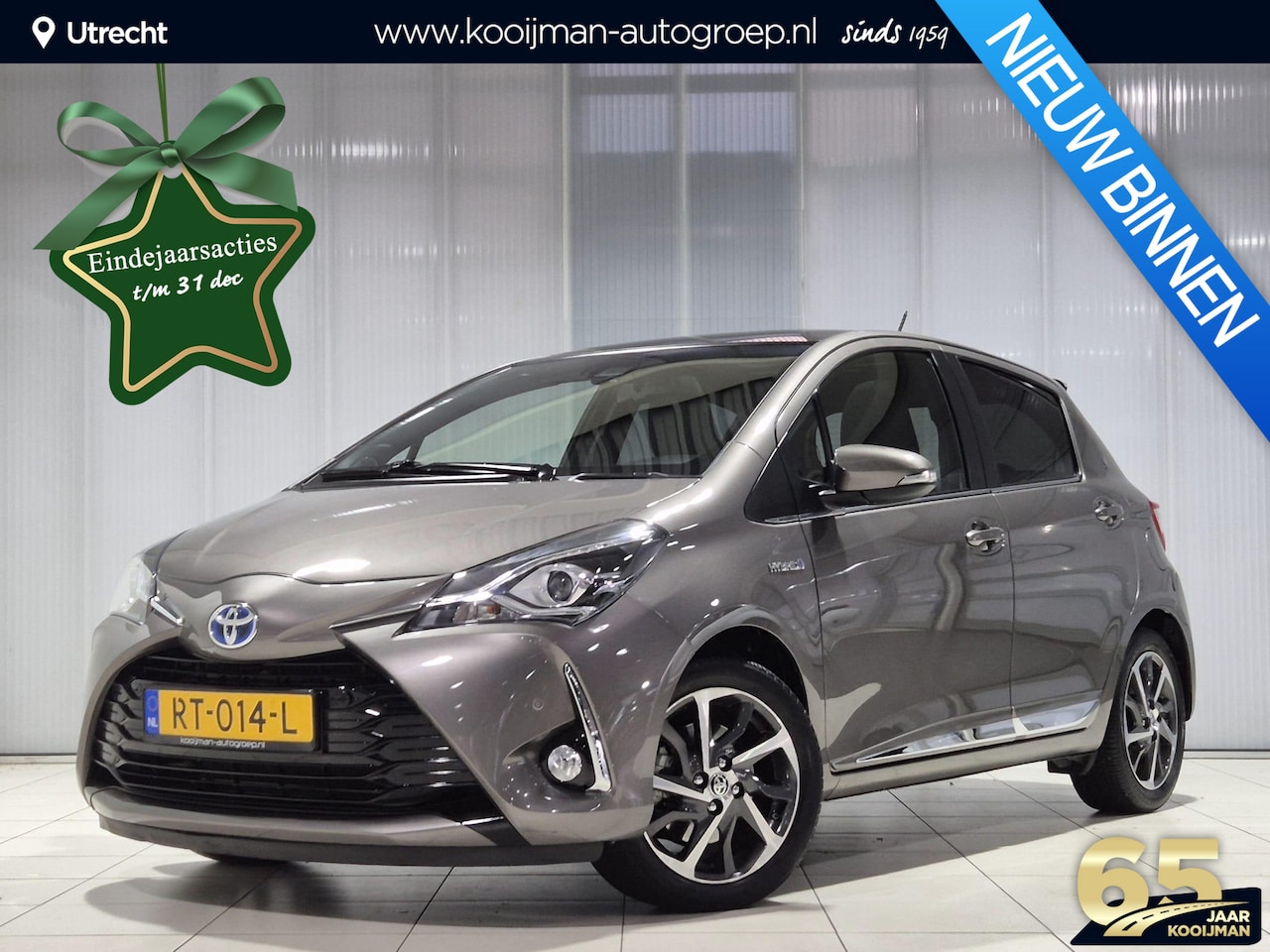 Toyota Yaris - 1.5 Hybrid Premium Uniek!! Fulltime option, eerste eigenaar en 100% onderhouden! - AutoWereld.nl