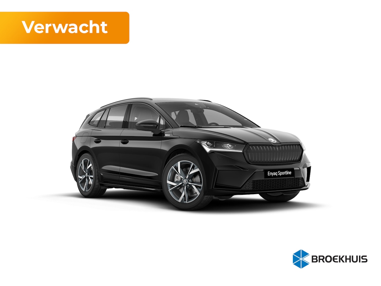 Skoda Enyaq iV - 85 Elektromotor 286 1AT Sportline Automaat | Elektrisch inklapbare trekhaak | 20" lichtmet - AutoWereld.nl