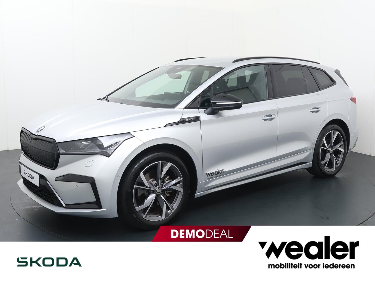 Skoda Enyaq iV - 60 Sportline 180 pk | 393 km actieradius | matrix LED koplampen | Adaptive Cruise Control - AutoWereld.nl