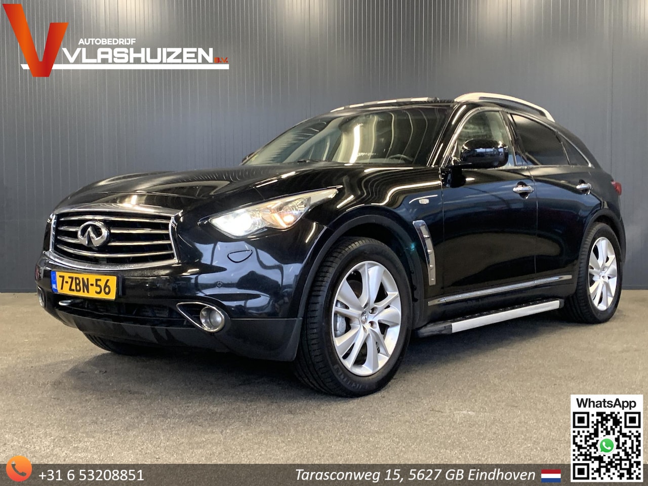 Infiniti FX - 30d S Premium | Pano | Leder | Climate | Cruise | Navi | 360 Camera | Stoelverwarming/Koel - AutoWereld.nl