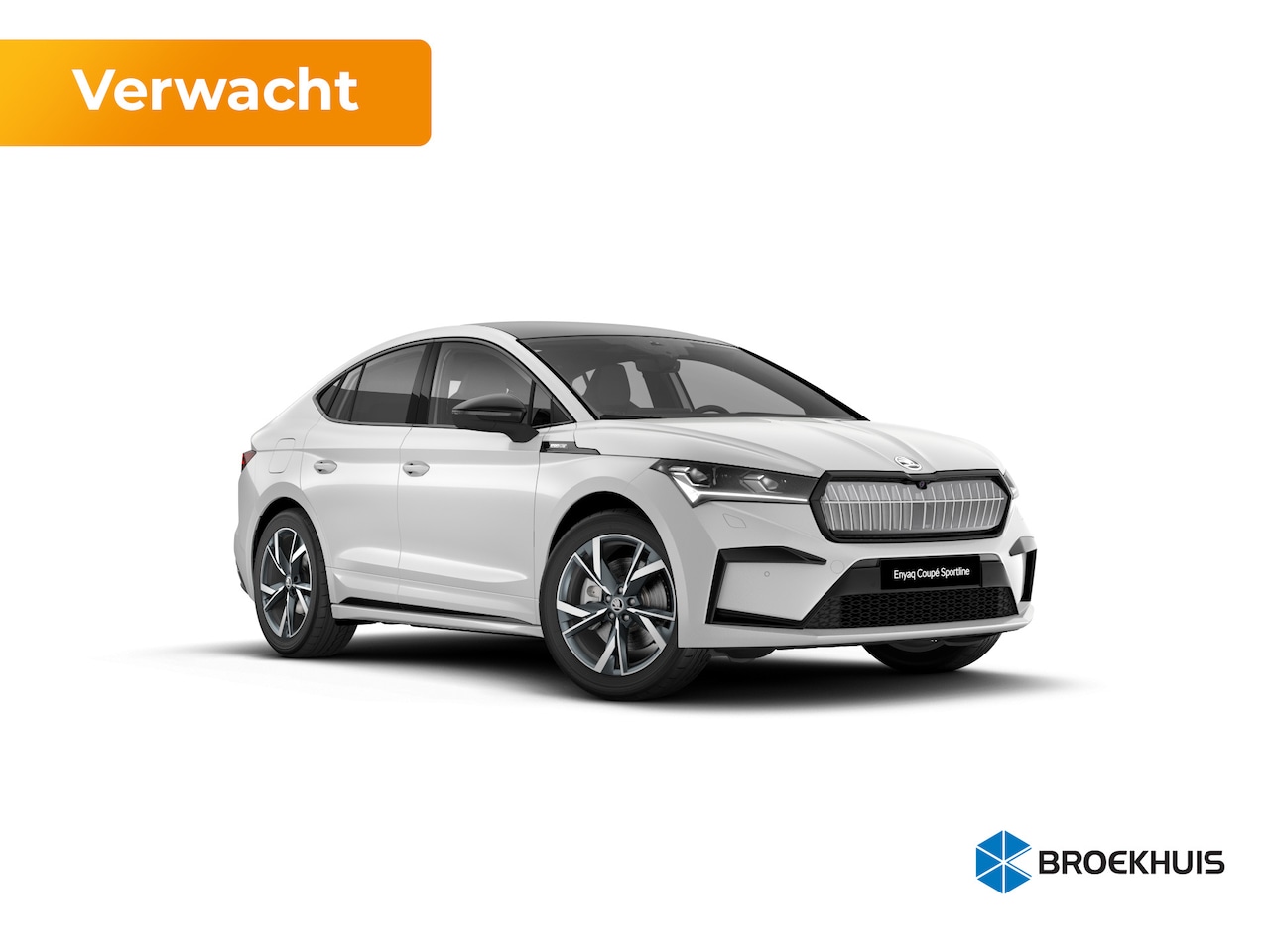 Skoda Enyaq Coupé iV - Enyaq Coupé 85 Elektromotor 286 1AT Sportline Automaat | Elektrisch inklapbare trekhaak - AutoWereld.nl