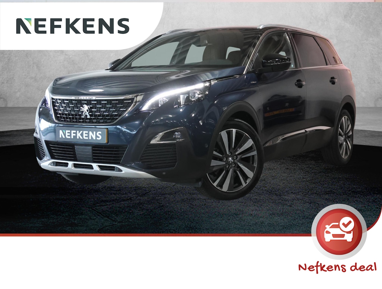 Peugeot 5008 - 130pk HDI GT-Line (1ste eig./FOCAL/Glazen dak/LEER/7p.!!/LED/19"LMV/Keyless) - AutoWereld.nl