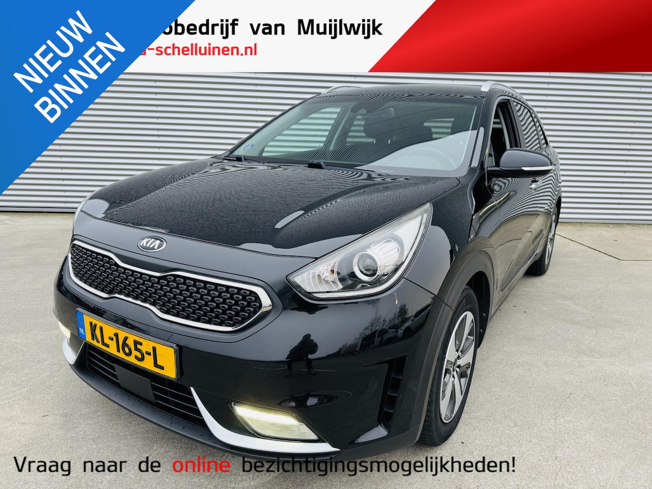 Kia Niro - 1.6 GDi Hybrid ExecutiveLine NW geleverd & Dealer onderhouden | Draaghaak t.b.v. fietsendr - AutoWereld.nl