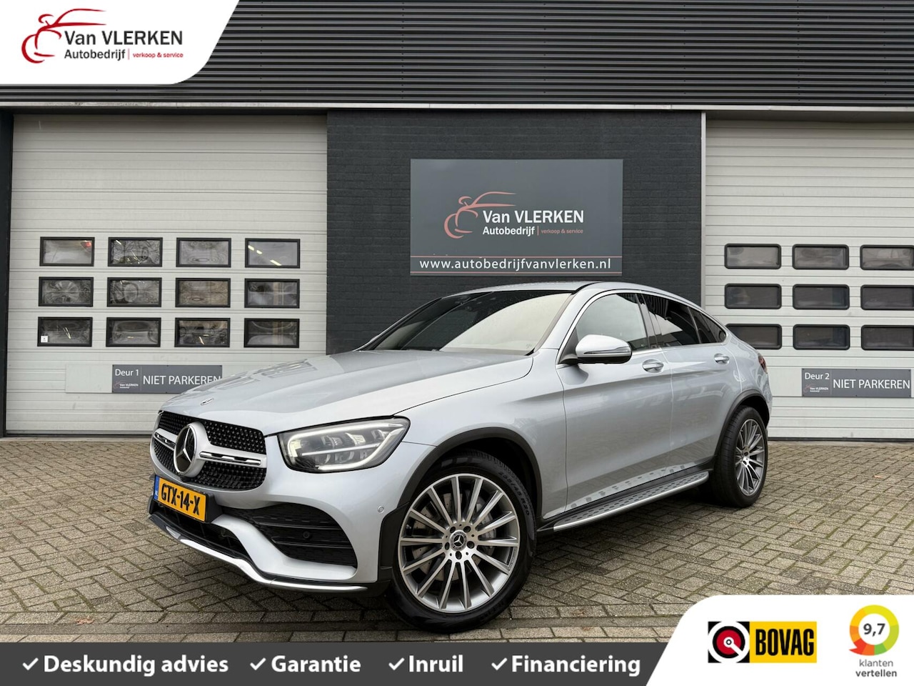 Mercedes-Benz GLC-klasse Coupé - 200 4MATIC Hybrid AMG Virtual Cockpit / Schuifdak / Memory - AutoWereld.nl