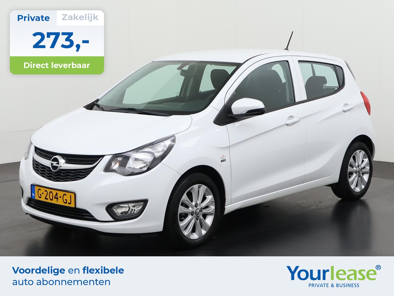 Opel Karl - 1.0 ecoFLEX 120 Jaar Edition | All-in 273,- Private Lease | Zondag Open! - AutoWereld.nl