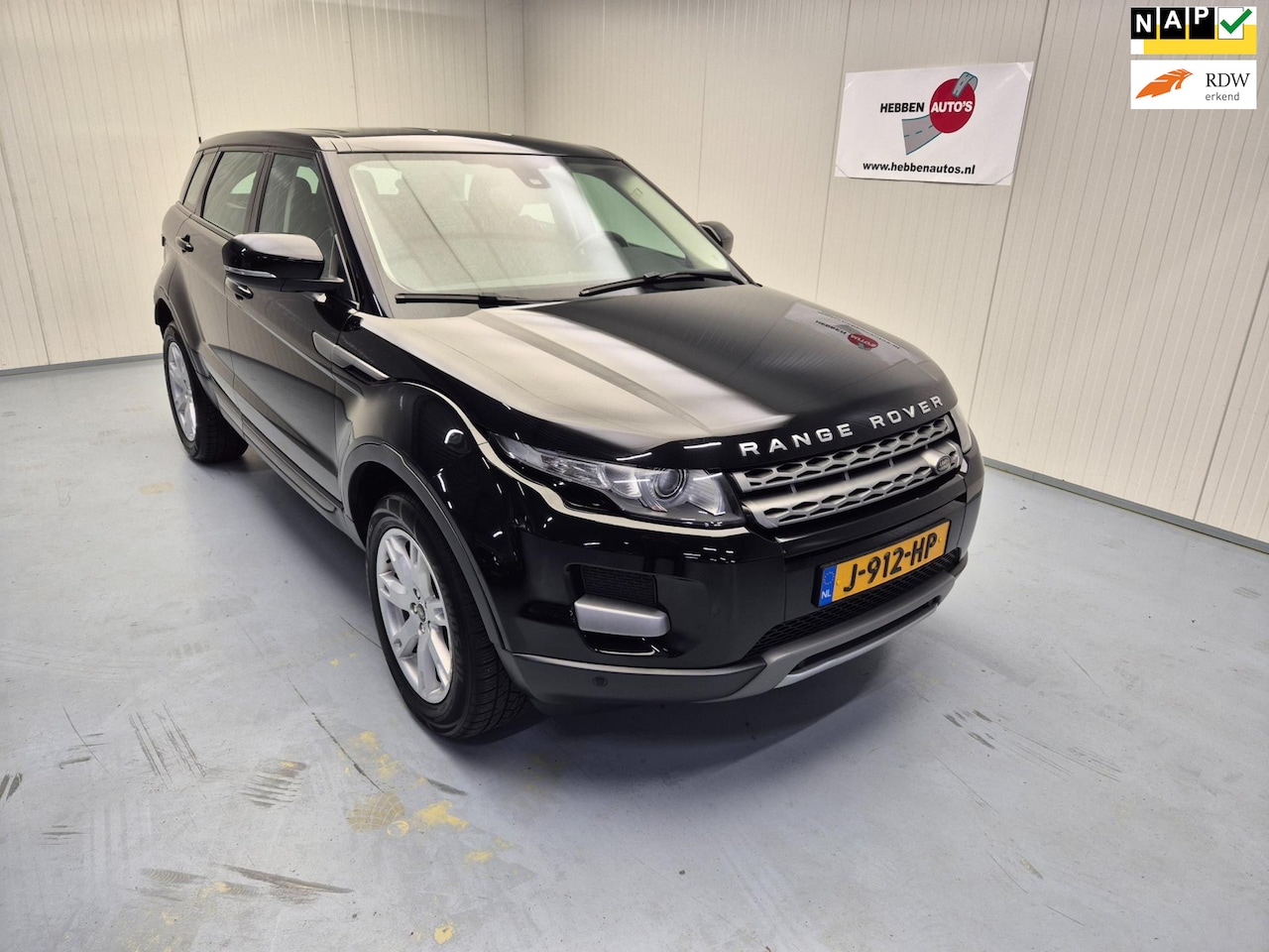 Land Rover Range Rover Evoque - 2.0 Si 4WD Pure Navi Leer Ecc Cruise Alu Trekhaak - AutoWereld.nl