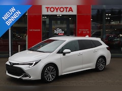 Toyota Corolla Touring Sports - 1.8 HYBRID STYLE APPLE/ANDROID STOEL+STUURVERW. EL-ACHTERKLEP HALF-LEDER LED 17"LMV KEYLES