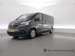 Renault Trafic - 2.0 dCi 120pk L2H1 Dubb. Cab. | Comfort | 2x Schuifdeur | Navi | Cruise | Treeplanken