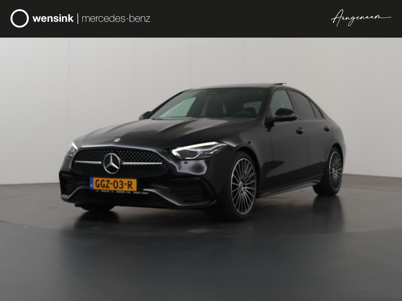 Mercedes-Benz C-klasse - 180 AMG Line | Panoramadak | Led verl. | 19 inch LM velgen | Memory - AutoWereld.nl