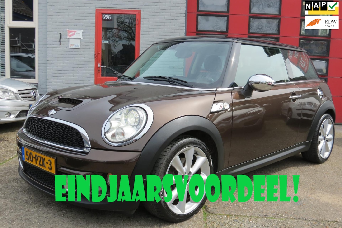 MINI Cooper S - 1.6 Edition II ,NAVI,LEDER, LM VELG, AIRCO - AutoWereld.nl