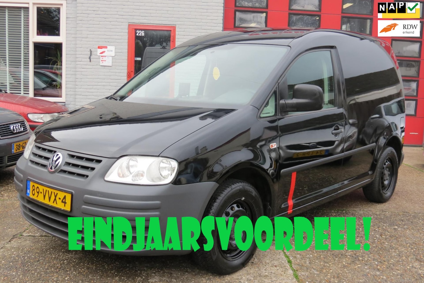 Volkswagen Caddy - 2.0 SDI . Airco , Schuifdeur, Camera,Nwe APK , Trekhaak - AutoWereld.nl