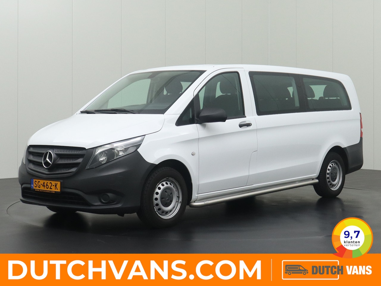 Mercedes-Benz Vito - 9-Persoons Personenbus | Kombi extra Lang | € 22869,-- Incl BTW | BPM Vrij | Airco | 2-2-2 - AutoWereld.nl