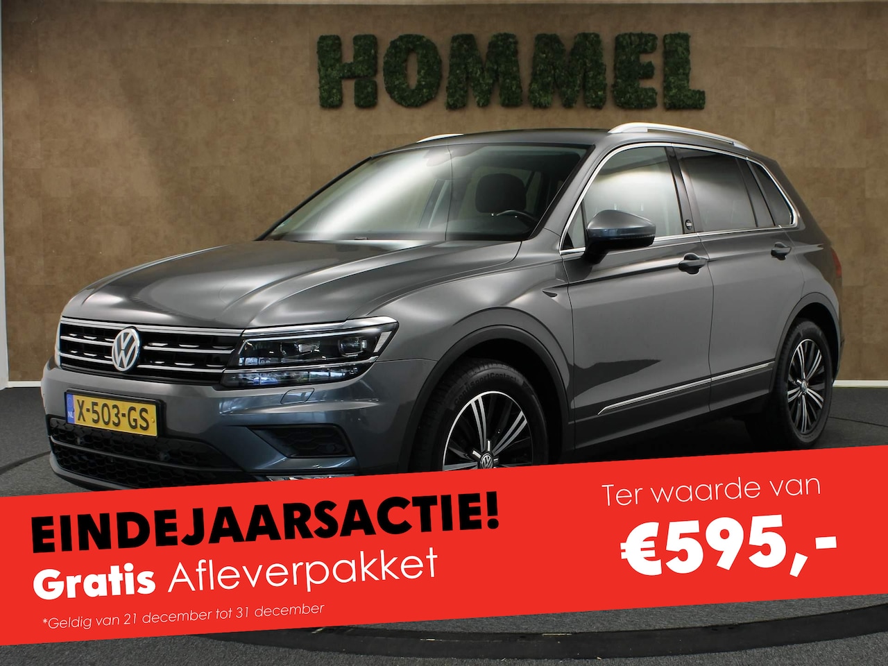 Volkswagen Tiguan - 2.0 TDI Automaat - ELEKTRISCH IN/UIT KLAPBARE TREKHAAK (2220 KG TREKGEWICHT) - NAVIGATIE - - AutoWereld.nl