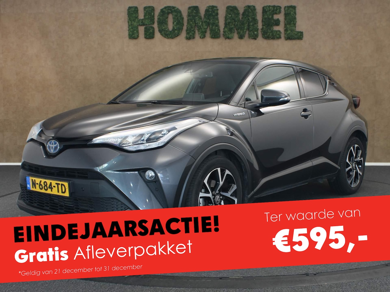 Toyota C-HR - 1.8 Hybrid Dynamic - NAVIGATIE - KEYLESS ENTRY & START - PARKEERSENSOREN VOOR EN ACHTER - - AutoWereld.nl