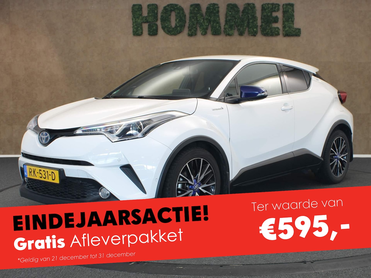 Toyota C-HR - 1.8 Hybrid Style - ORIGINEEL NEDERLANDSE AUTO - AFNEEMBARE TREKHAAK - TREKGEWICHT 725 KG - - AutoWereld.nl