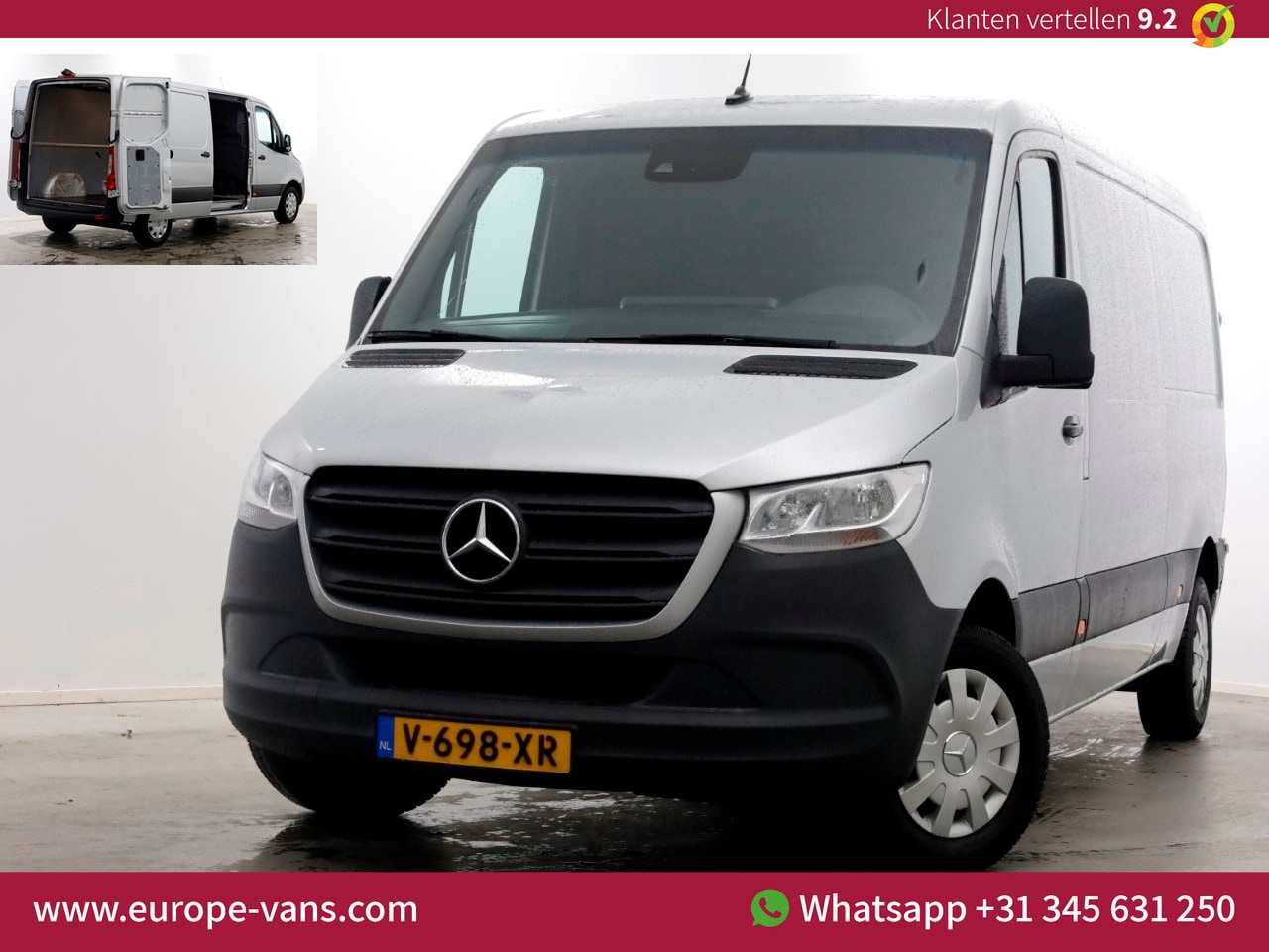 Mercedes-Benz Sprinter - 311 CDI E6 L2H1 9G Automaat Airco/Navi/Camera 04-2019 - AutoWereld.nl