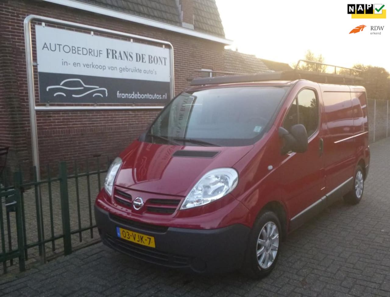 Nissan Primastar - 115.27 2.0 dCi 310L DC AIRCO NAVI € 2850 EX BTW - AutoWereld.nl