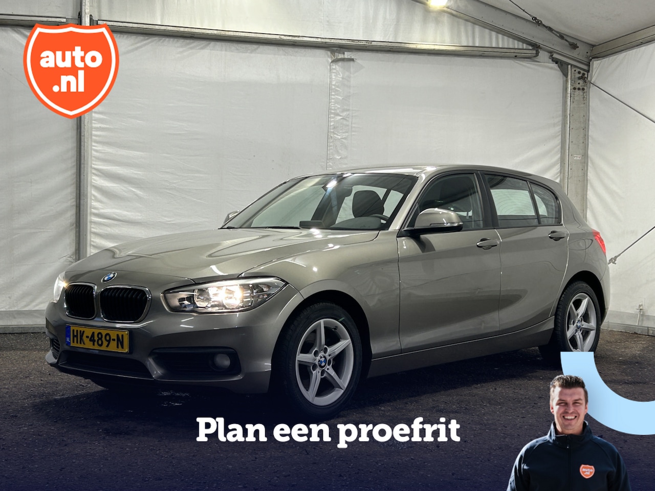 BMW 1-serie - 116i Essential | Cruise Control | Navigatie | Parkeersensoren achter | Bluetooth | - AutoWereld.nl