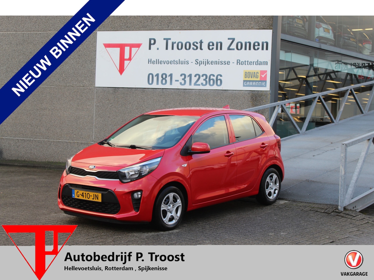 Kia Picanto - 1.0 MPi ComfortPlusLine Airco/Android Auto/Apple Carplay/Elektrische Ramen Voor& Achter/Bl - AutoWereld.nl