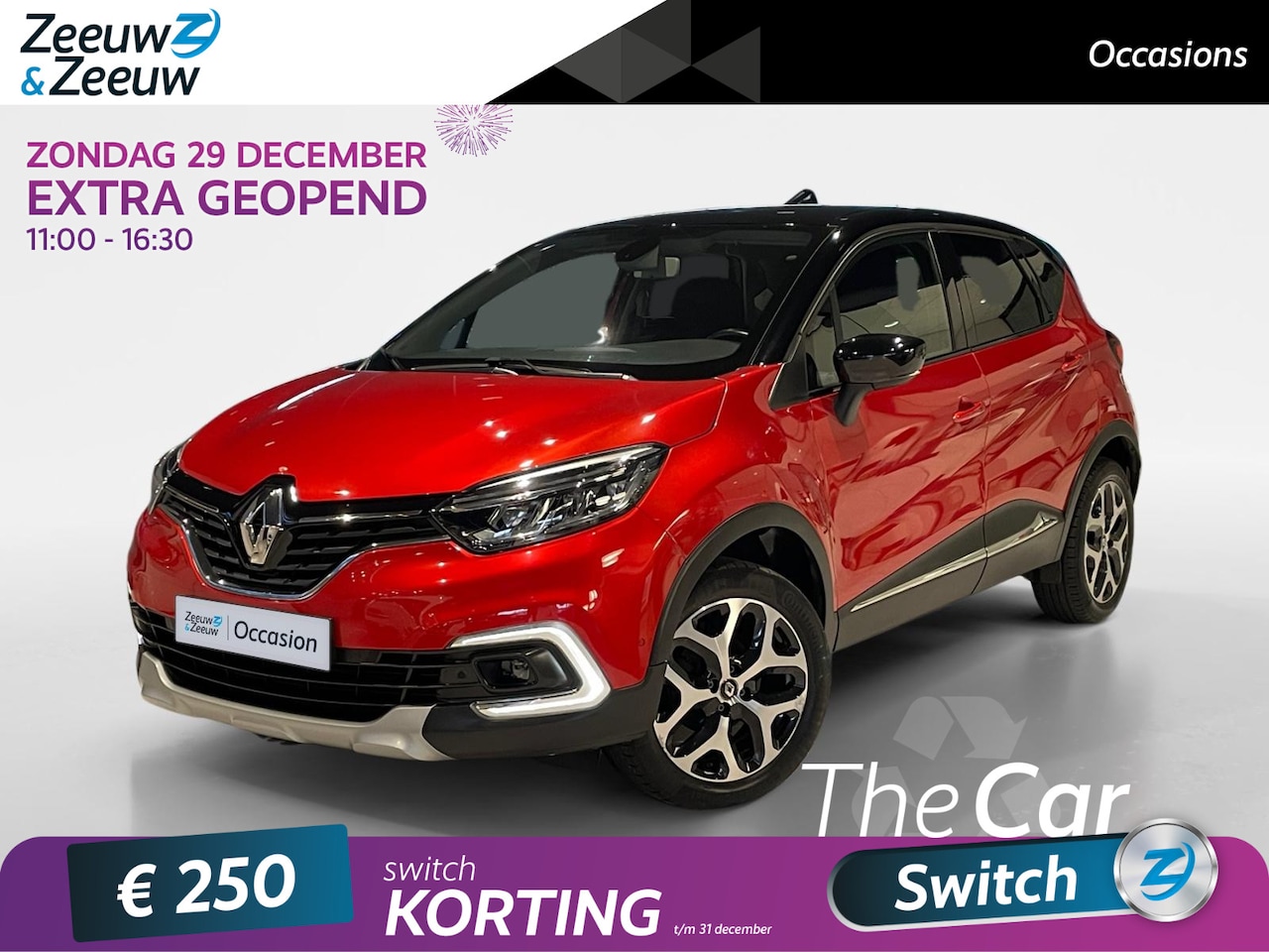 Renault Captur - 0.9 TCe Intens 90PK | 1ste eigenaar | Cruise Control | Climate Control | Achteruitrijcamer - AutoWereld.nl