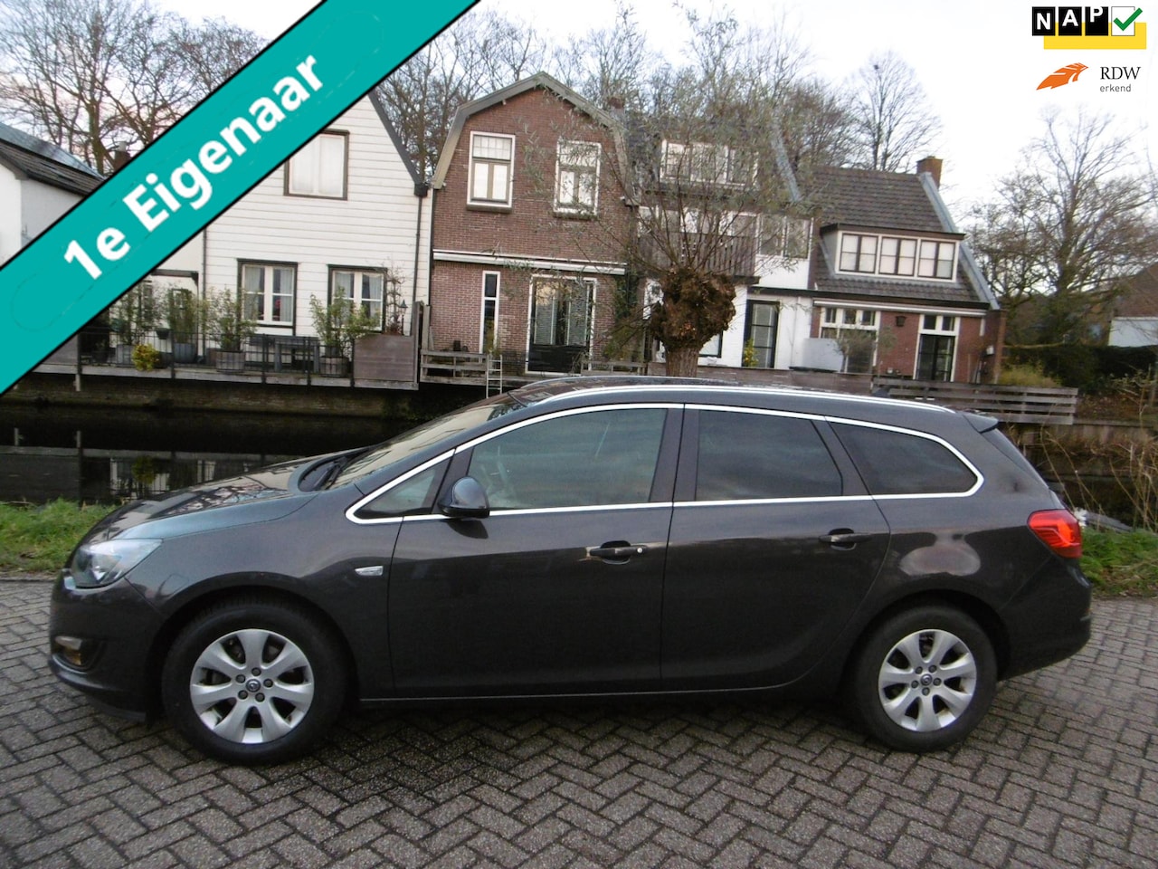 Opel Astra Sports Tourer - 1.4 Turbo 120pk Airco Cruise Navi PDC 1e eigenaar - AutoWereld.nl