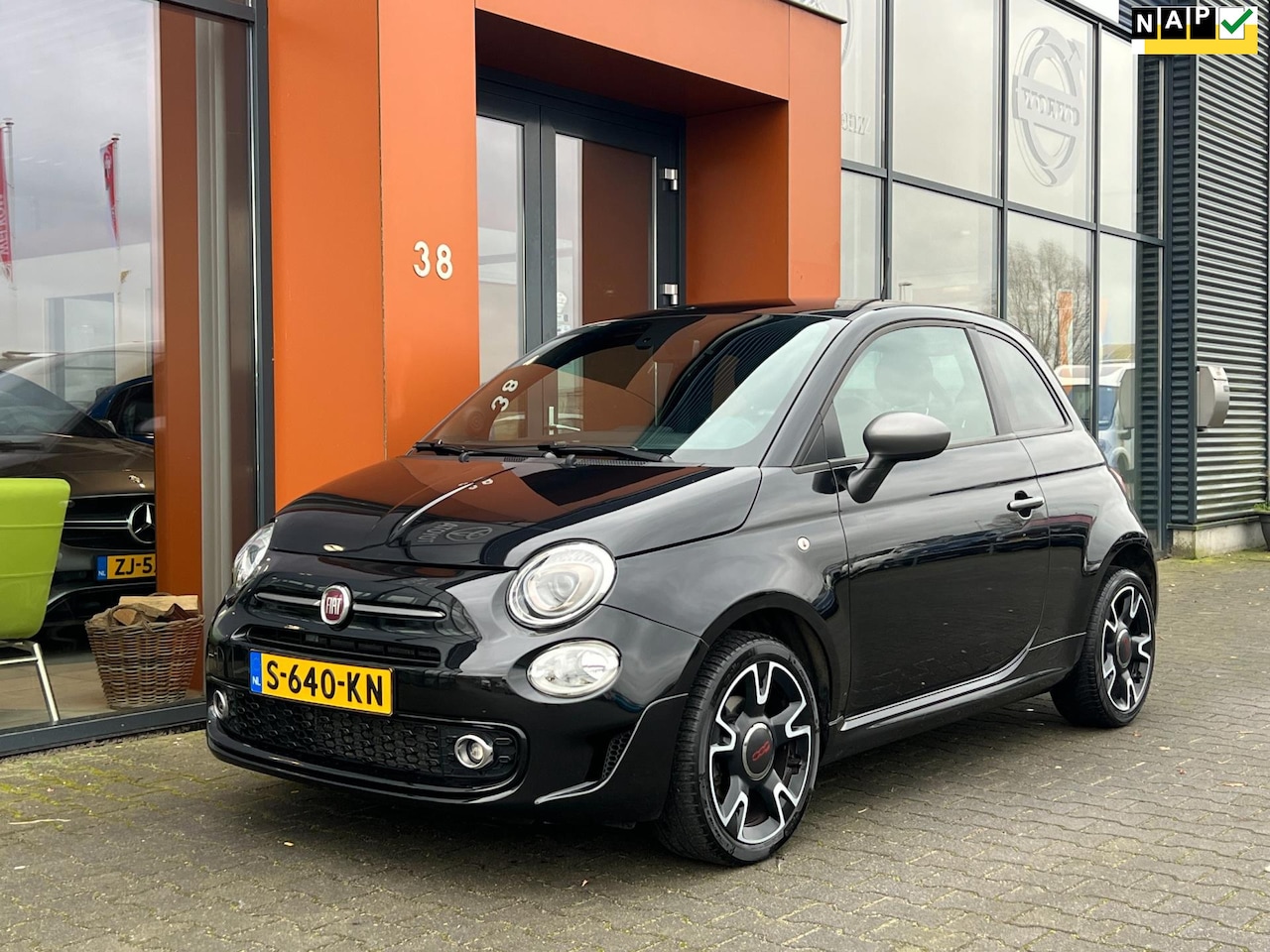 Fiat 500 - 1.2 Young|Navi|DAB|Bluetooth|Cruise|Clima|Leder - AutoWereld.nl