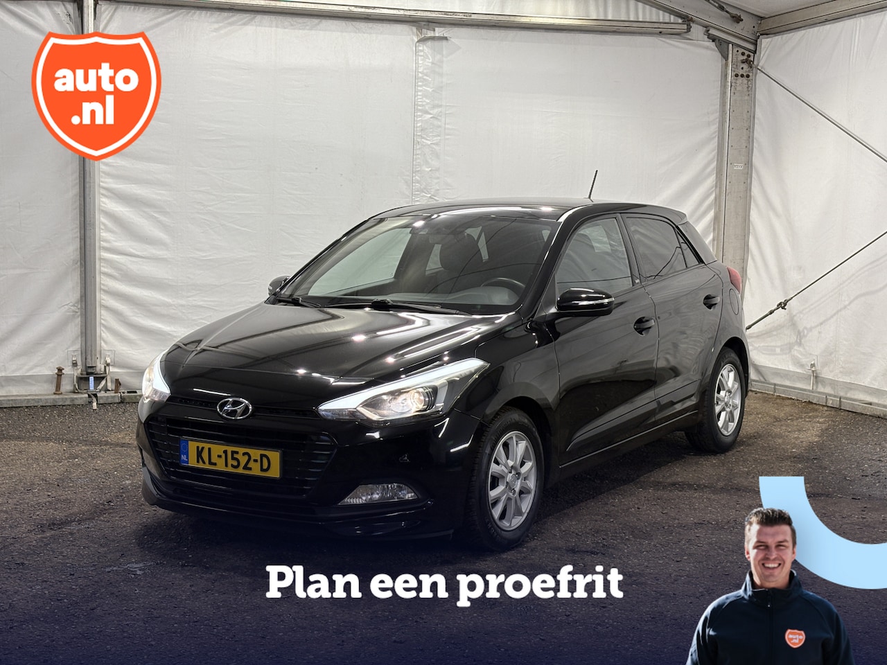 Hyundai i20 - 1.0 T-GDI Go! 2016 | Cruise Control | Camera | Navigatie | Bluetooth | "15 LM Velgen | - AutoWereld.nl