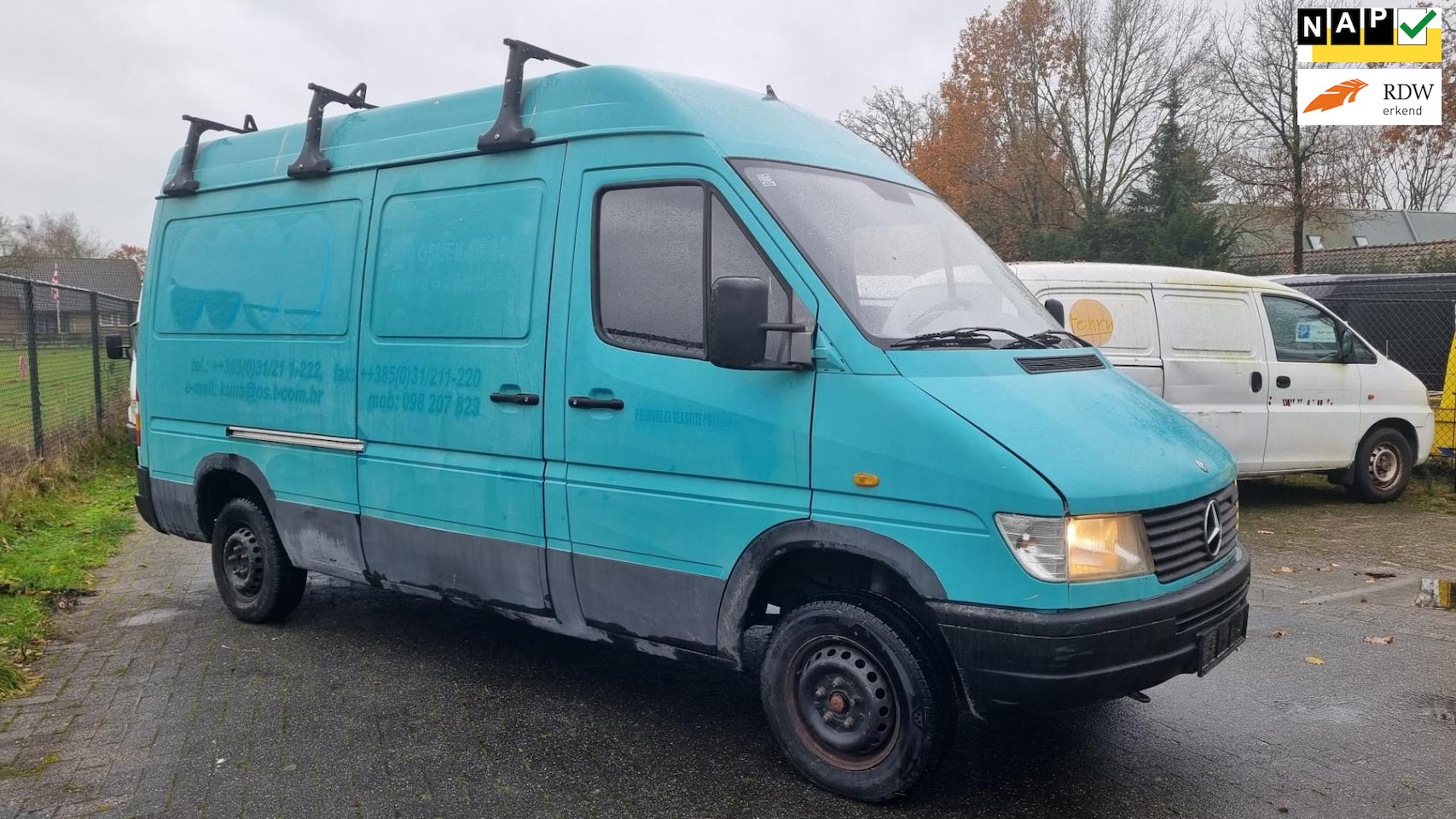 Mercedes-Benz Sprinter - 208D 312D 1999 MANUEEL LANG HOOG GERMANY CAR - AutoWereld.nl