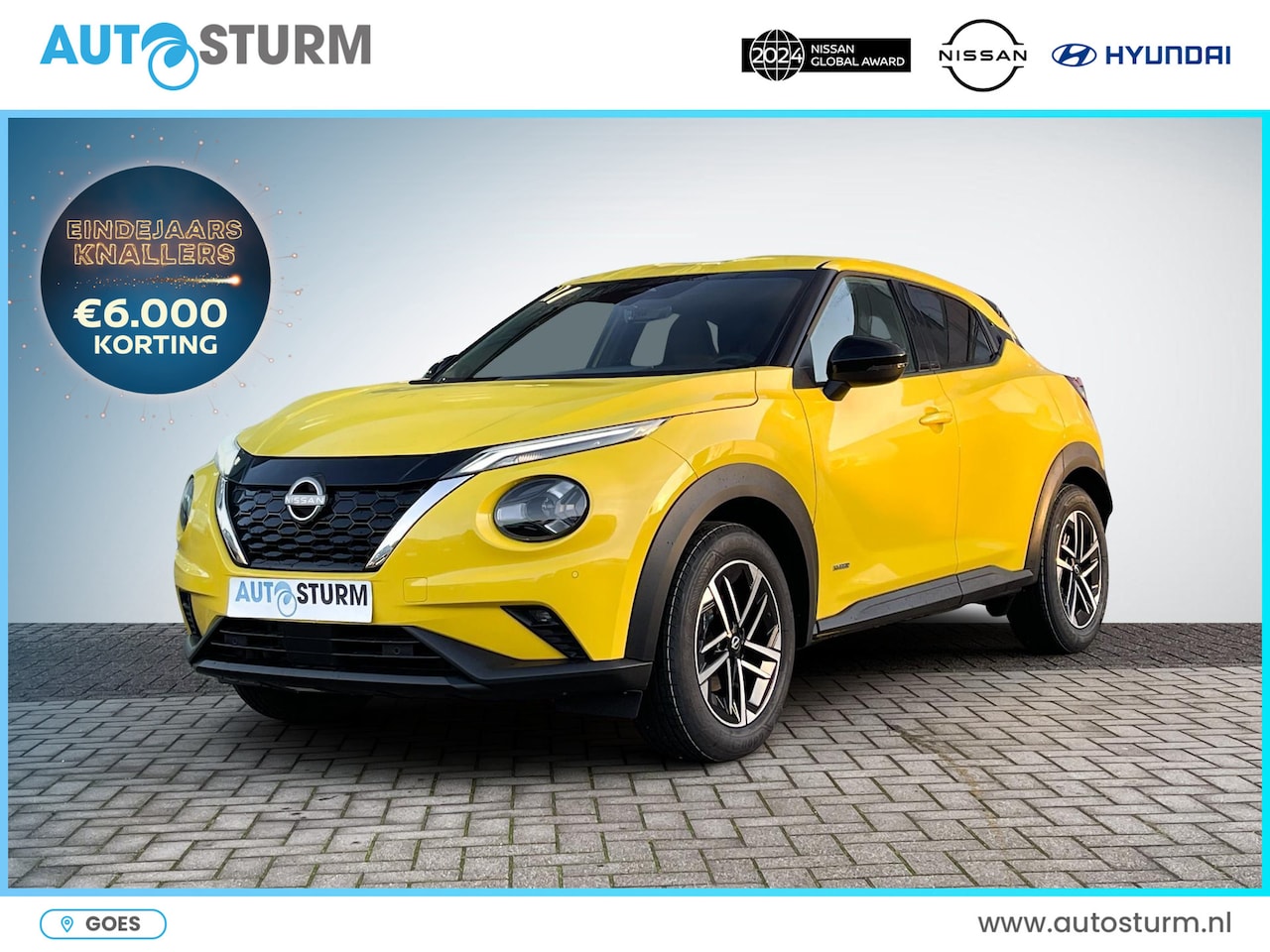 Nissan Juke - 1.6 Hybrid N-Connecta Cold Pack - AutoWereld.nl