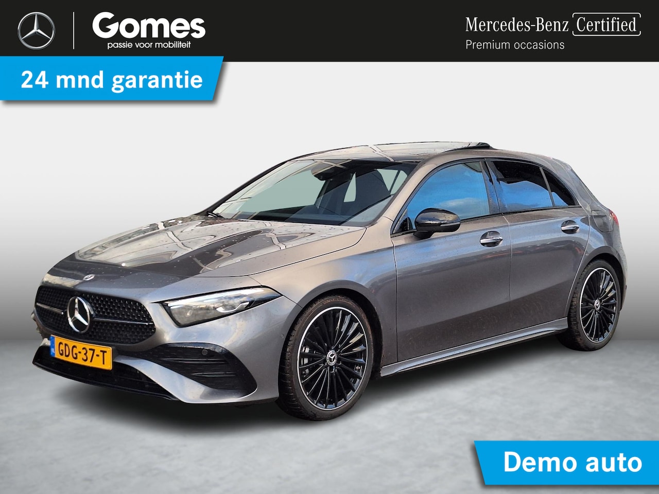 Mercedes-Benz A-klasse - 180 Star Edition AMG Line | Night Pakket | 19 inch Multispaaks AMG Velgen | Panoramadak | - AutoWereld.nl