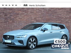 Volvo V60 - T6 Recharge AWD AUT8 350PK Plus Dark, Trekhaak, Harman/Kardon, Extra Getint Glas, Panorami