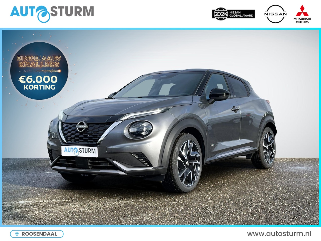 Nissan Juke - 1.6 Hybrid N-Design Cold Pack - AutoWereld.nl