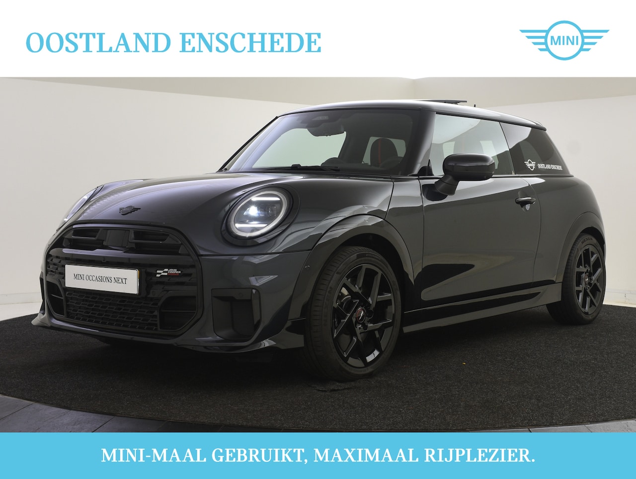 MINI Cooper S - Hatchback Automaat / JCW / Pakket XL / 17" John Cooper Works Sprint Spoke black - AutoWereld.nl