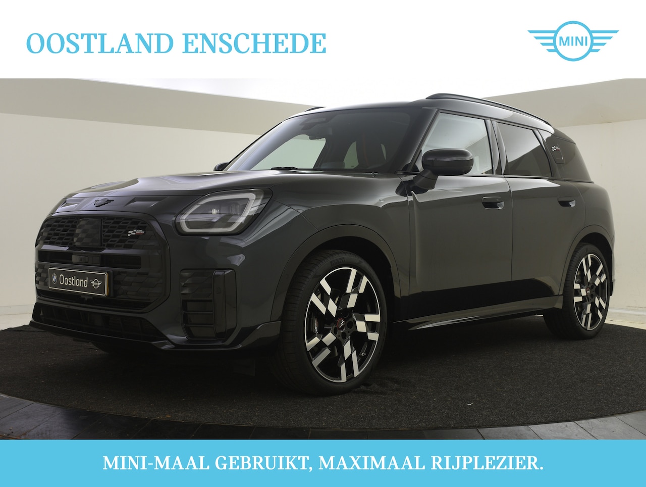 MINI Countryman - C Automaat / JCW / Pakket XL / Trekhaak / 20" John Cooper Works Flag Spoke 2-tone - AutoWereld.nl