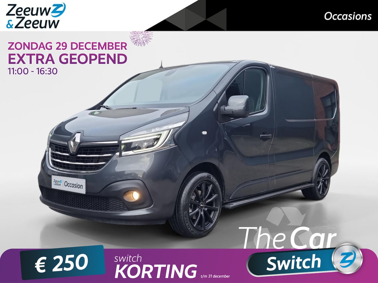 Renault Trafic - 2.0 dCi 120 T27 L1H1 Luxe * Navi * Trekhaak * Cruise control * - AutoWereld.nl