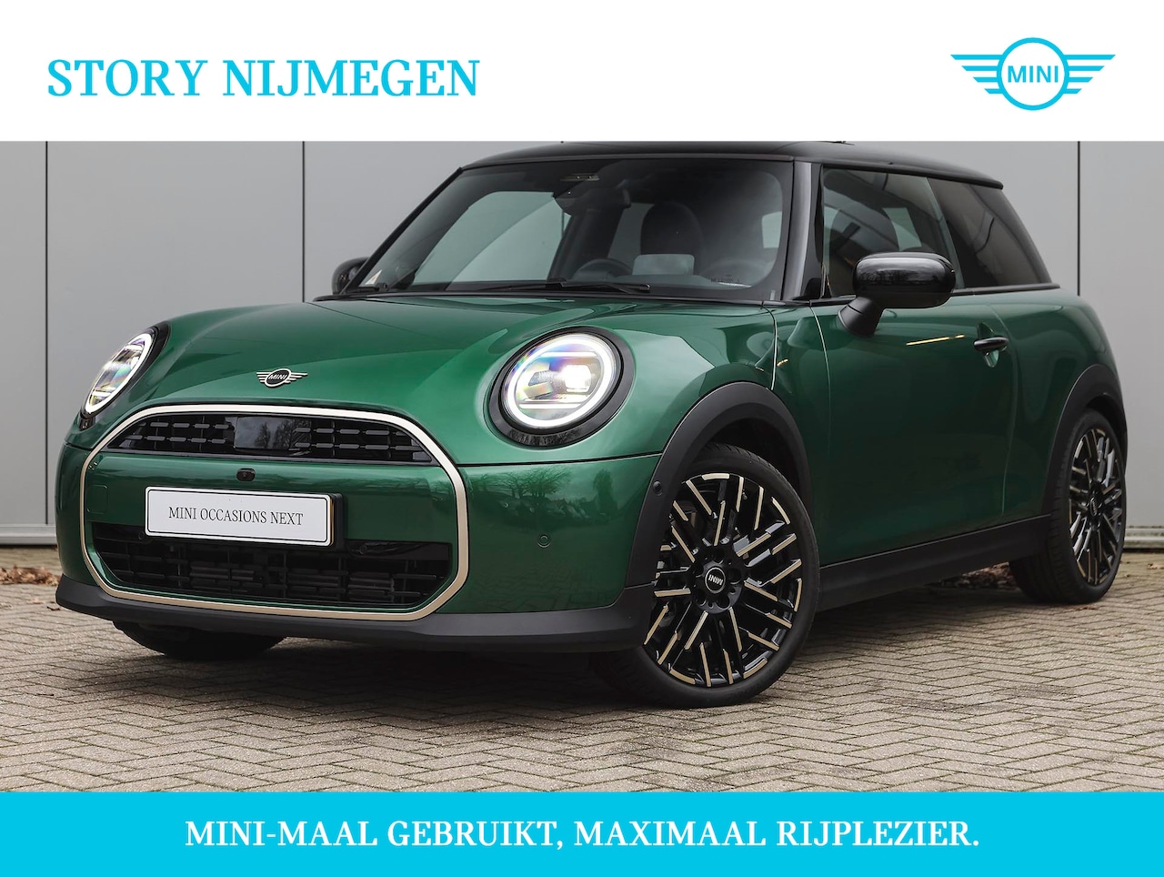 MINI Cooper - Hatchback C Automaat / Favoured Trim / Pakket L / 18 inch Night Flash Spoke 2-tone - AutoWereld.nl