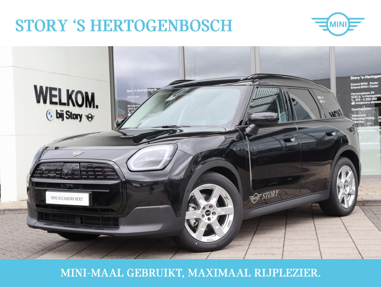 MINI Countryman - E Classic / Panoramadak / Stoelverwarming / LED / Driving Assistant Plus / Head-Up / Harma - AutoWereld.nl