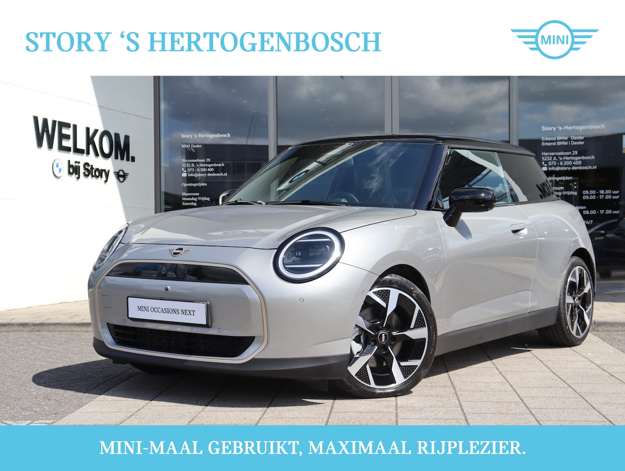 MINI Cooper - Hatchback E Favoured Trim 40.7 kWh / Panoramadak / LED / Comfort Access / Harman Kardon / - AutoWereld.nl