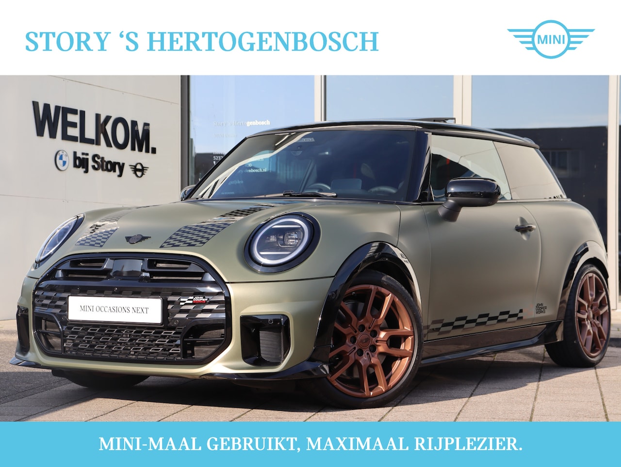 MINI Cooper S - Hatchback Automaat / JCW / Pakket XL / 18 inch JCW Lap Spoke 2-tone/ MINI by Absolute Moto - AutoWereld.nl